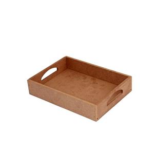 سینی چوبی مدل ساده ابعاد 40 در 30