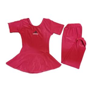 لباس ژیمناستیک دخترانه سایز 6 پارچه استرج کد 123
