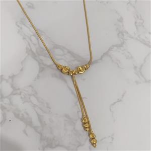 گردنبند زنانه طرح طلا