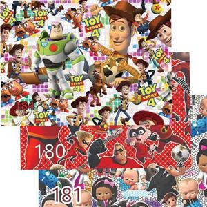 کاغذ کادو عروسکی و کلاسیک گلاسه 10عددی