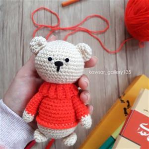 عروسک خرس کوچولو تدی دست ساز