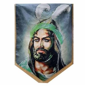 پرچم مخمل تمثال حضرت عباس \nپرچم کتیبه شمایل حضرت ابالفضل عباس (ع)\n\n140*100