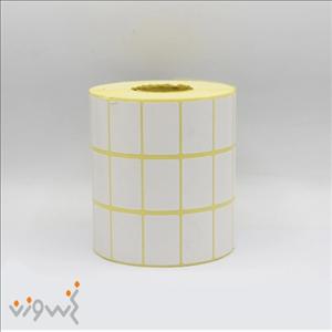 لیبل چاپ نارنجی  3000عددی 51x34