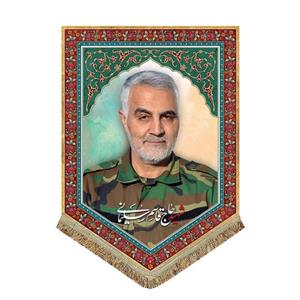 پرچم مخمل شهید حاج قاسم سلیمانی\n\nپرچم (کتیبه) مخمل سردار شهید سلیمانی\n\n140*100