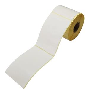 برچسب پرینتر لیبل زن نیک مدل NK150100 سفید- رول 500 عددی NICK NK150100 White Paper  LABEL- 500 Pcs