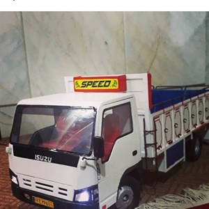 کیت (قطعات برش خورده چوبی پازلی )ساخت ماکت ایسوزو باری