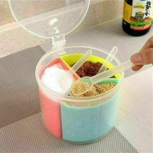 جا ادویه دسته دار سه قسمتی مدل تبسم (نگهدارنده ادویه سه پارت)