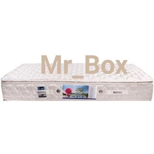 تشک تخت خواب سوپر طبی فنری کلاسیک پددار سایز 160 رویال دونفره 6سال ضمانت