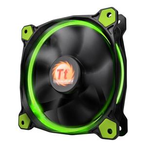 فن کیس ترمالتیک مدل رینگ 14 ال ای دی سبز Thermaltake Riing 14 LED Green 140mm Case Fan