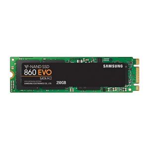 حافظه اس اس دی سامسونگ مدل 860 اوو ام 2 ساتا با ظرفیت 250 گیگابایت SSD Samsung 860 EVO M.2  250GB