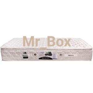 تشک تخت خواب سوپر طبی فنری ریلکس پددار  سایز 140 رویال 8سال ضمانت صادراتی