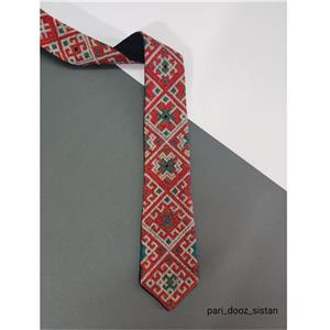 کراوات سوزن دوزی بلوچ کاملا دست دوز طرح  تارا2
