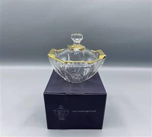 قندان استیج لب طلایی