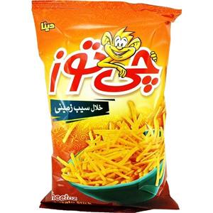 چیپس خلال نمکی توز مقدار 175 گرم Cheetoz Salty Potato Sticks 175gr 