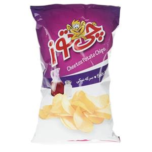 چیپس سرکه ای چی توز مقدار 65 گرم Cheetoz Vinegar Potato Chips 65gr