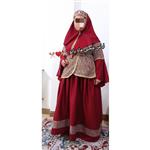 لباس سنتی و محلی قجری یا قاجاری دخترانه و زنانه