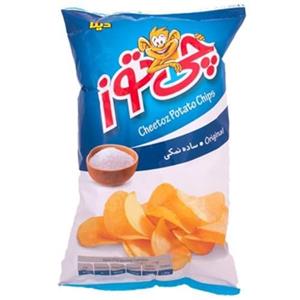چیپس ساده نمکی چی توز مقدار 65 گرم Cheetoz Original Salty Potato Chips 65gr