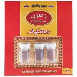 زعفران خشکپاک مقدار 1.5 گرم Khoshkpak Saffron 1.5gr 