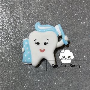 گیفت دندونی ( مدل دندون مسواکی ابی) کد4