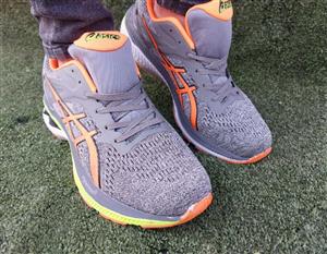 کفش ورزشی اسپرت مردانه آسیکس بزرگ پا طوسی کد194