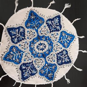 رومیز عسلی وتوی سینی چایی