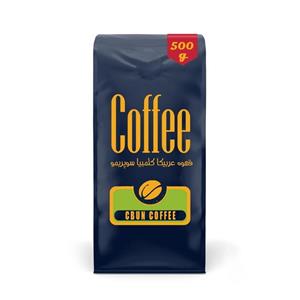 قهوه عربیکا کلمبیا سوپریمو  500 گرم دان-پودر قهوه  اسپرسو تک خاستگاه خالص قهوه