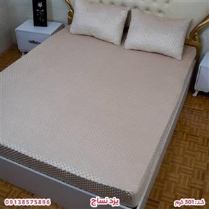 کاور تشک کشدار(مخمل حبابی) دو نفره با عرض180
