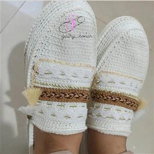 گیوه طرح نوار دوزی از سایز 36 تا 42