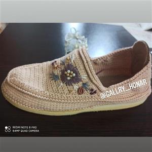 گیوه کرم رنگ از سایز 37 تا 41