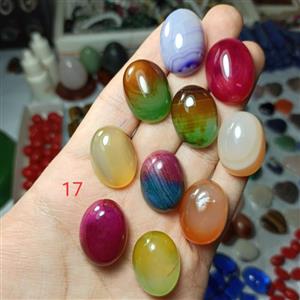 ⁦♨️⁩پک 10عددی عقیق خوش رنگ و‌خاص⁦♨️⁩⁦♨️⁩