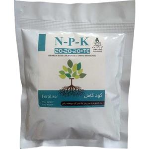 کود جامد مدل 20-20-20 بسته 200 گرمی
