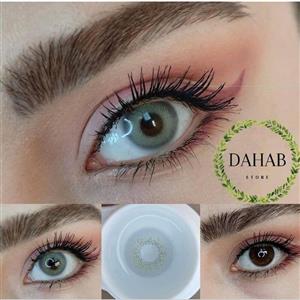 لنز چشم رنگی طبی مارک دهب رنگ رین
