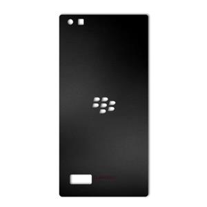 برچسب تزئینی ماهوت مدل Black-color-shades Special مناسب برای گوشی  BlackBerry Leap