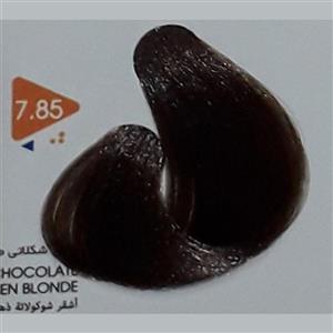 رنگ مو ویتامول شماره 7.85 حجم 120 میلی لیتر رنگ بلوند شکلاتی طلایی متوسط