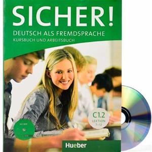 کتاب آموزش زبان آلمانی Sicher C1-2  رحلی