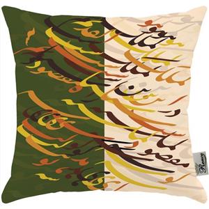 کوسن مخمل رنس مدل S2-10422 سایز 33x33 سانتی متر