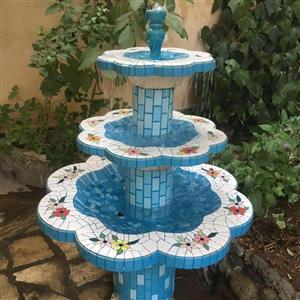 آب نما کاشی و حوض سنتی