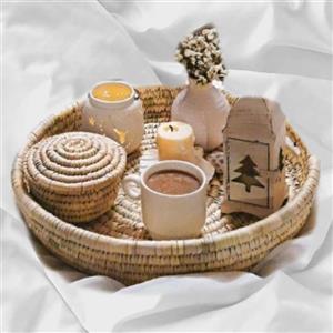 سینی حصیری 35سانتی تیناسادات شاپ تضمین کیفی