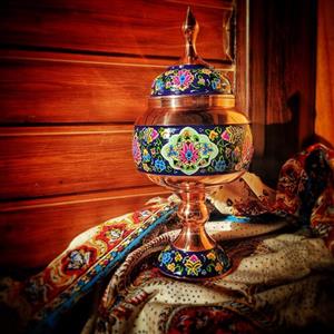 شکلات خوری مسی مدل پرداز ارتفاع 28