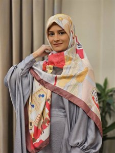 روسری ابریشم توییل وارداتی