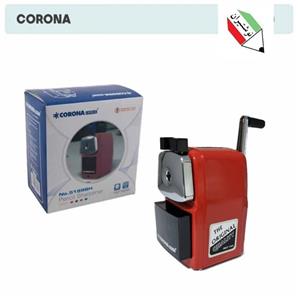 تراش رومیزی فلزی قرمز کرونا  15034