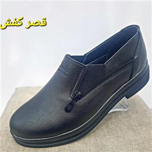 کفش زنانه طبی اداری طرح زیپی جدید