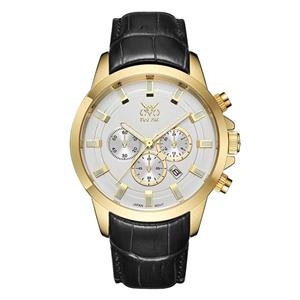 ساعت مچی عقربه ای مردانه اوبلاک مدل 72697رنگ طلایی صفحه سفید