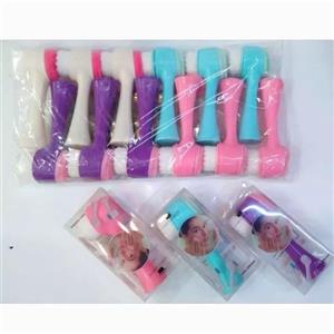 فیس براش چکشی دو سر  مویی و سیلیکونی در رنگهای جذاب