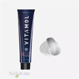 رنگ موی بلوند خاکستری نقره ای ویتامول شماره 10.2