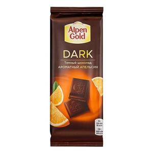 شکلات تخته ای دارک آلپن گلد 80 گرم Alpen Gold