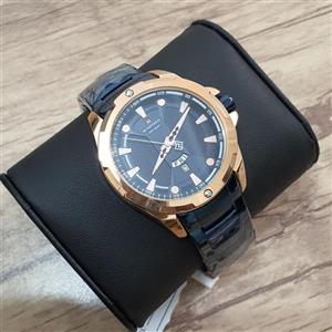 ساعت مردانه ناویفورس بدنه،بند استیل سرمه ای_موتور ژاپن اصل_رنگ ثابت- naviforce