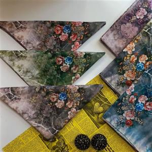 روسری نخی قواره بزرگ حراجی(قبل از  توسط پیام به غرفه دار از موجود بودن کالا مطمئن شوید)