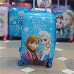 چمدان بچگانه-کودک دخترانه السا و آنا-فروزن سایز 20 اینچ خارجی-وارداتی