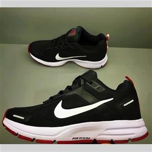 کتانی نایکی مردانه مدل زوم فیت رنگ مشکی قرمز کد A07